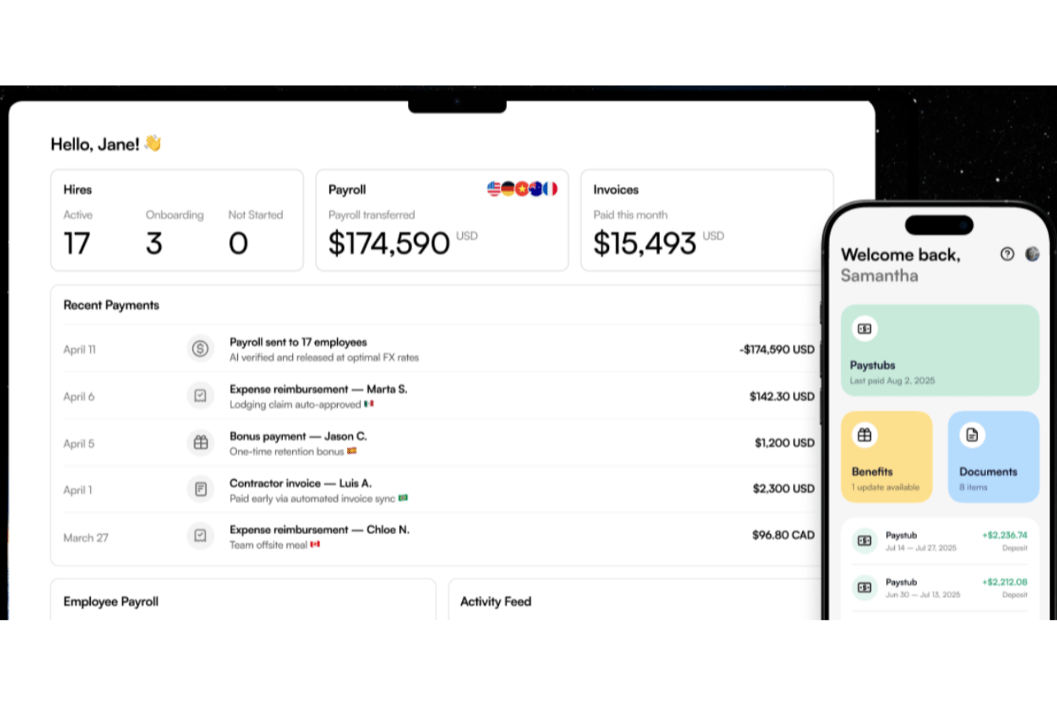 Borderless AI dashboard Borderless AI Dashboard