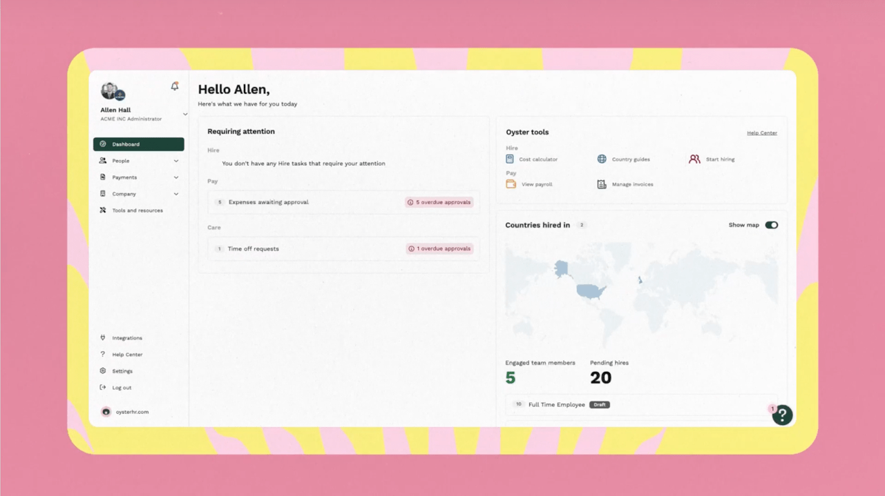 Oyster-Dashboard Oyster-Dashboard