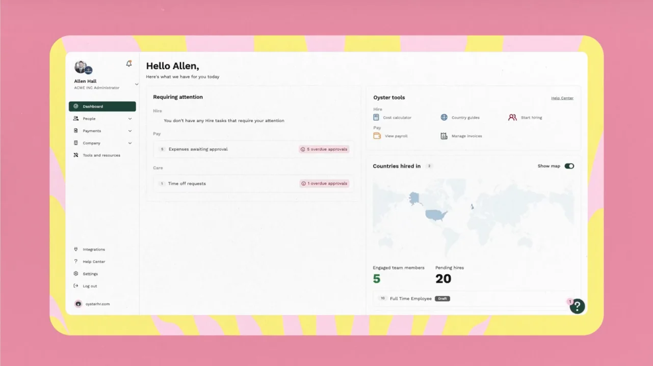 Oyster-Dashboard Oyster-Dashboard